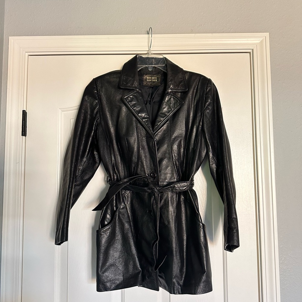 Vintage leather blazer/jacket